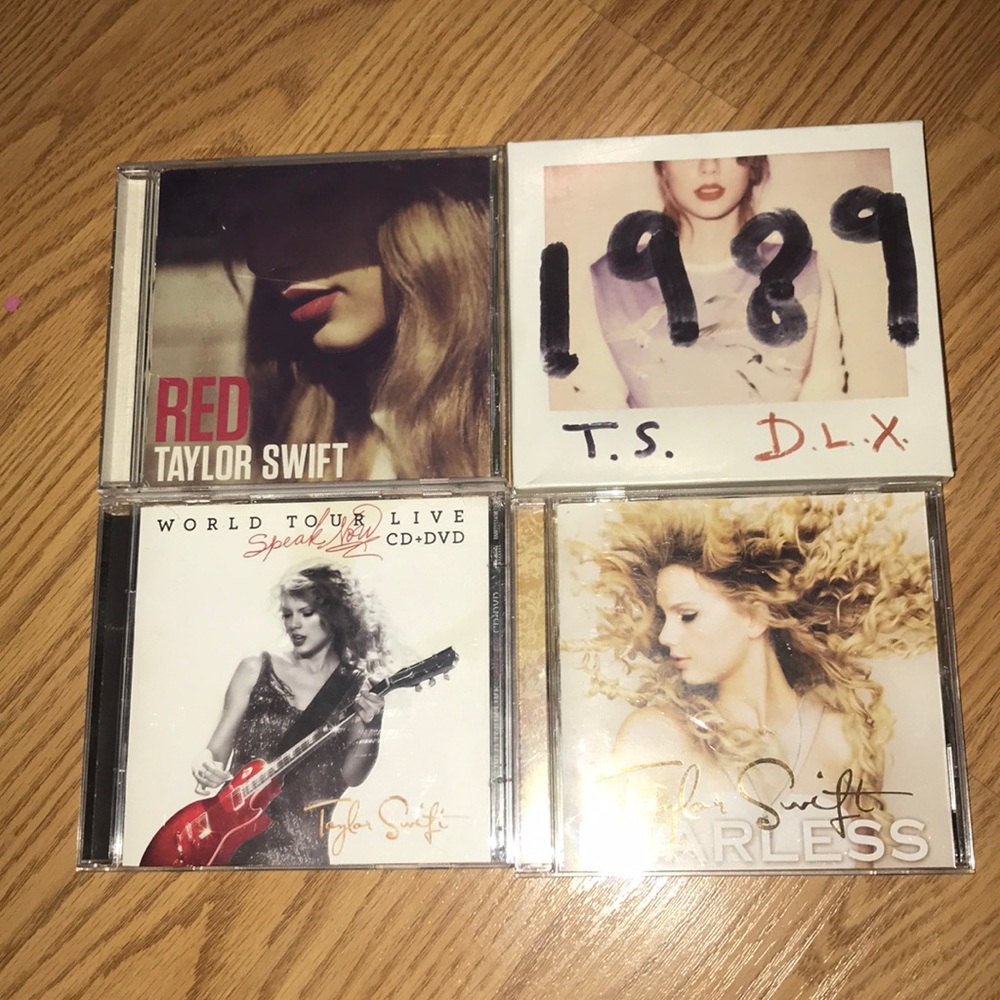 4 taylor swift albums
